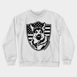 Patriot Moosedog (single sided print) Crewneck Sweatshirt